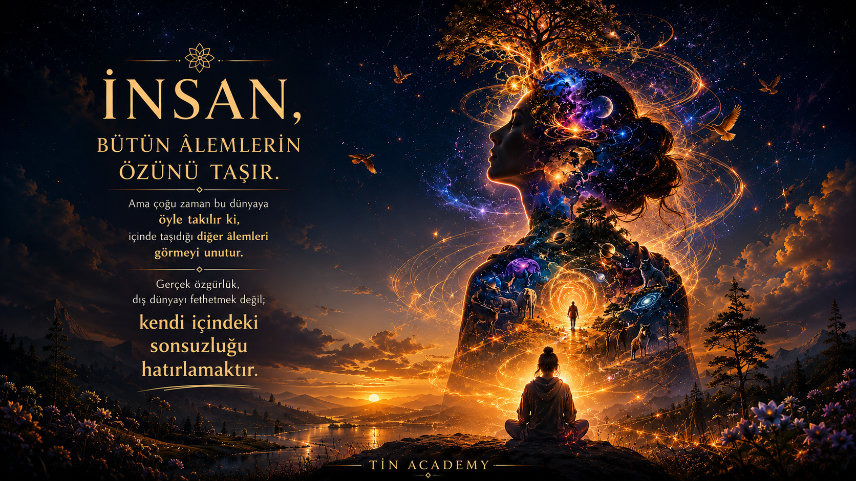 Bir Tek Âleme Takılı Kalan İnsan
